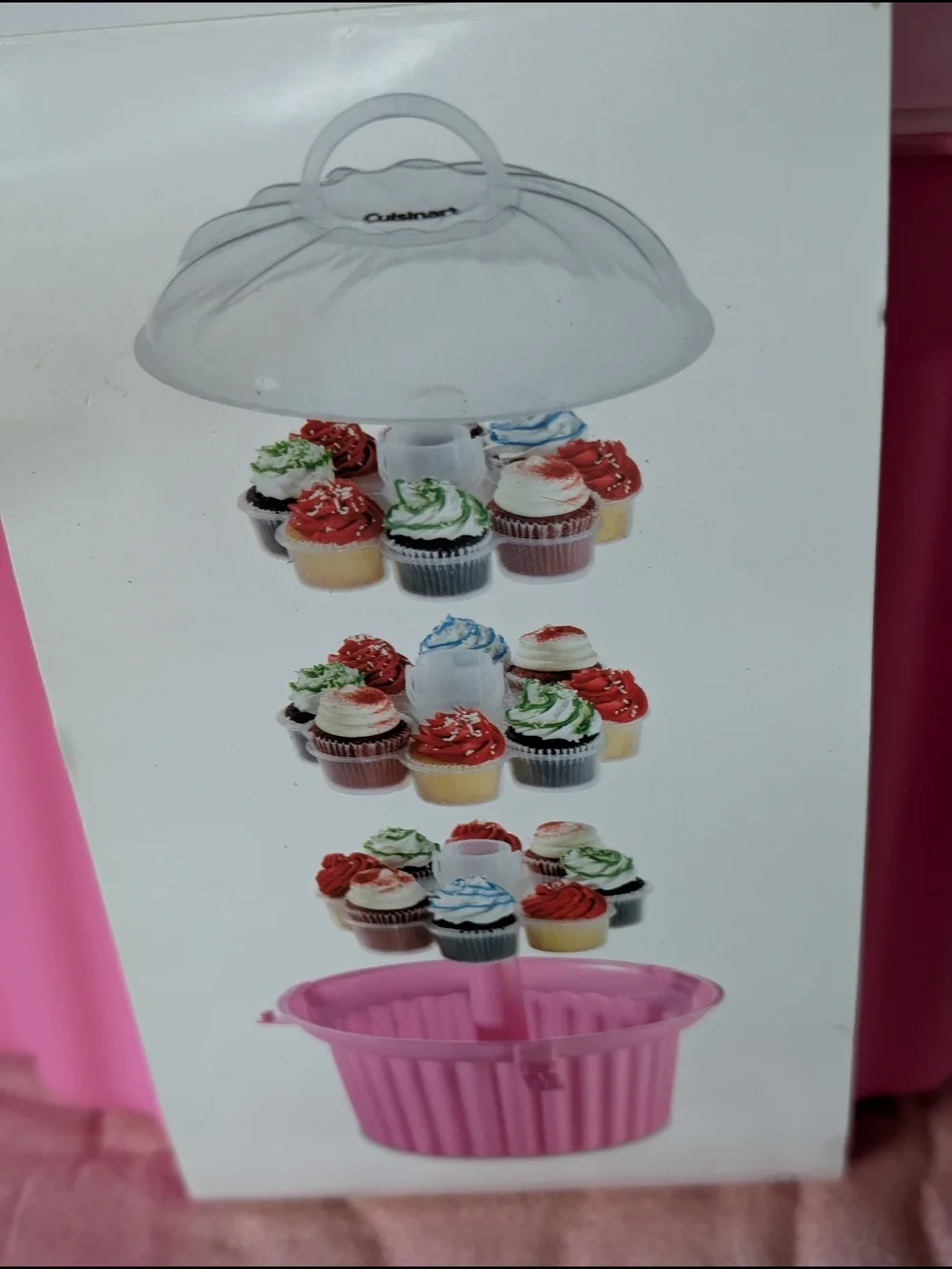 Cuisinart pink cupcake
